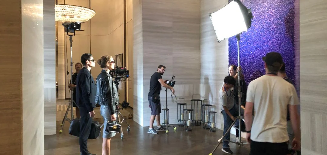 Filming in Finland